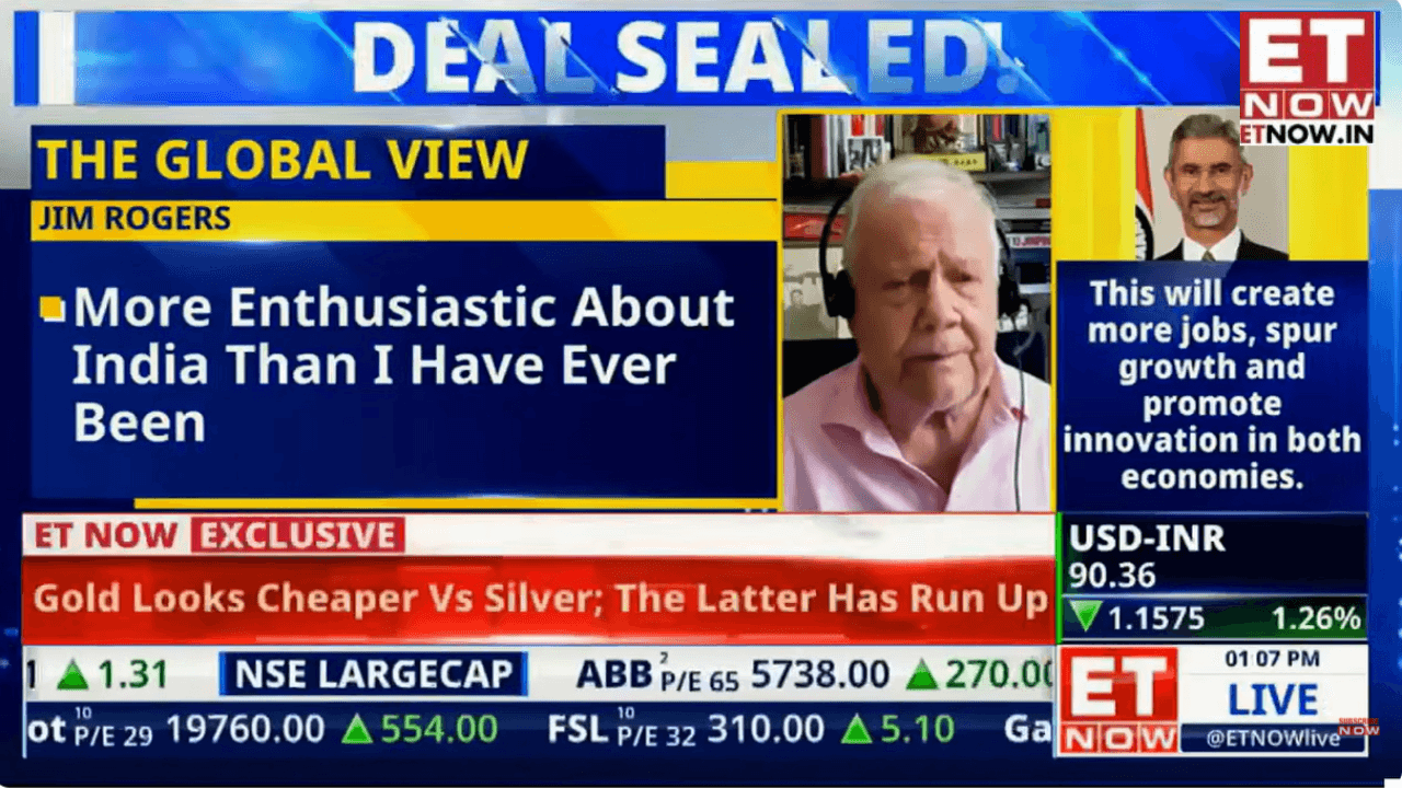 EXCLUSIVE: India-US trade deal boosts long-term outlook, buy stocks on dips, says veteran investor Jim Rogers