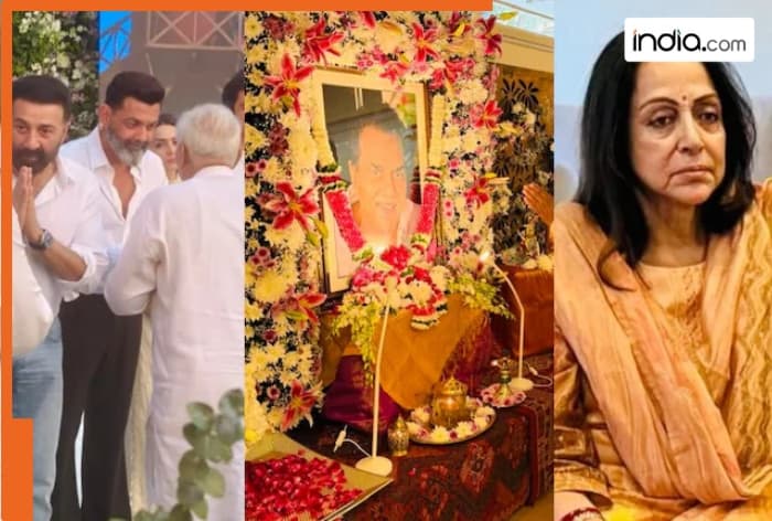 Did Hema Malini and Esha Deol skip prayer meet of Dharmendra hosted by Sunny Deol, Bobby Deol and arrange their own? Here’s what we know