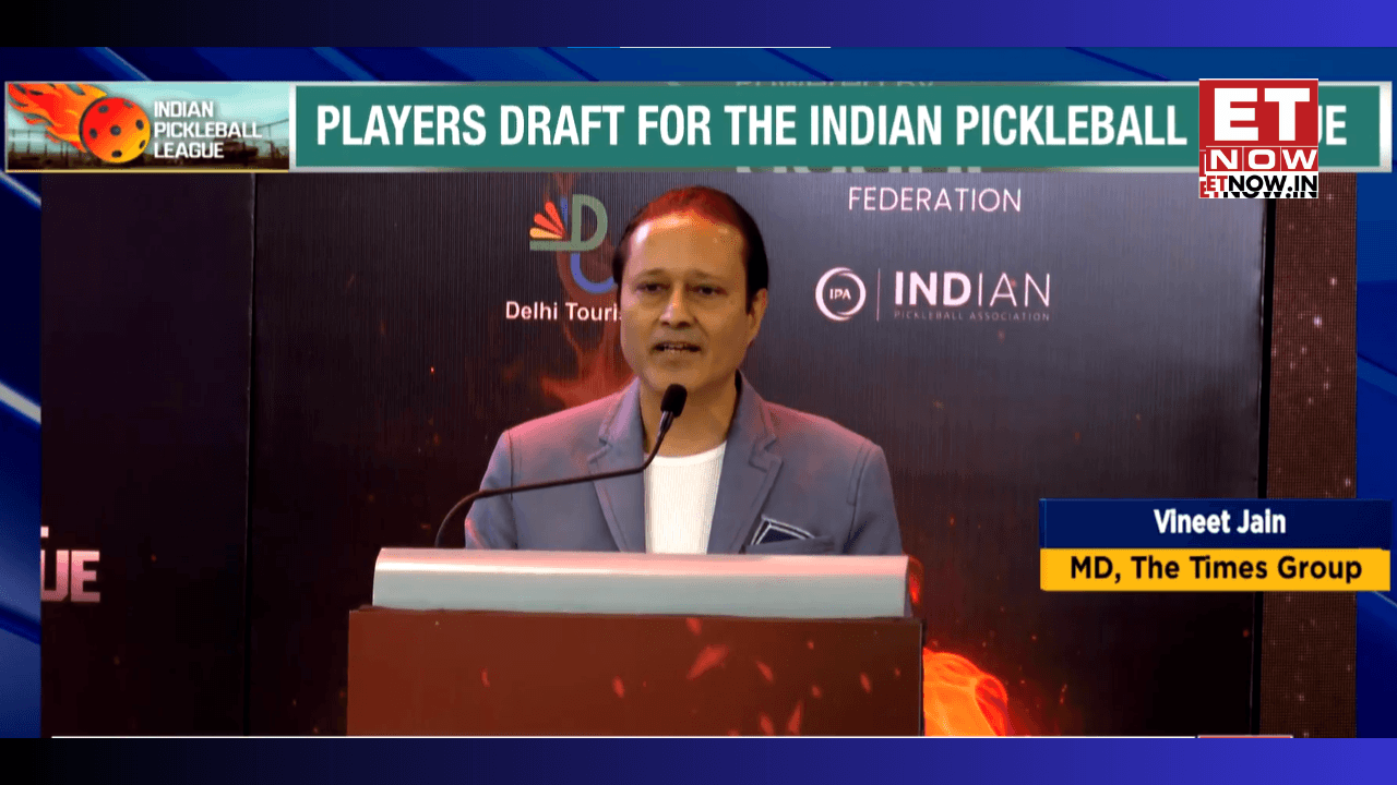 ‘We will make Pickleball biggest sport after cricket’ - Times Group MD Vineet Jain at IPBL Auction 2025 opening