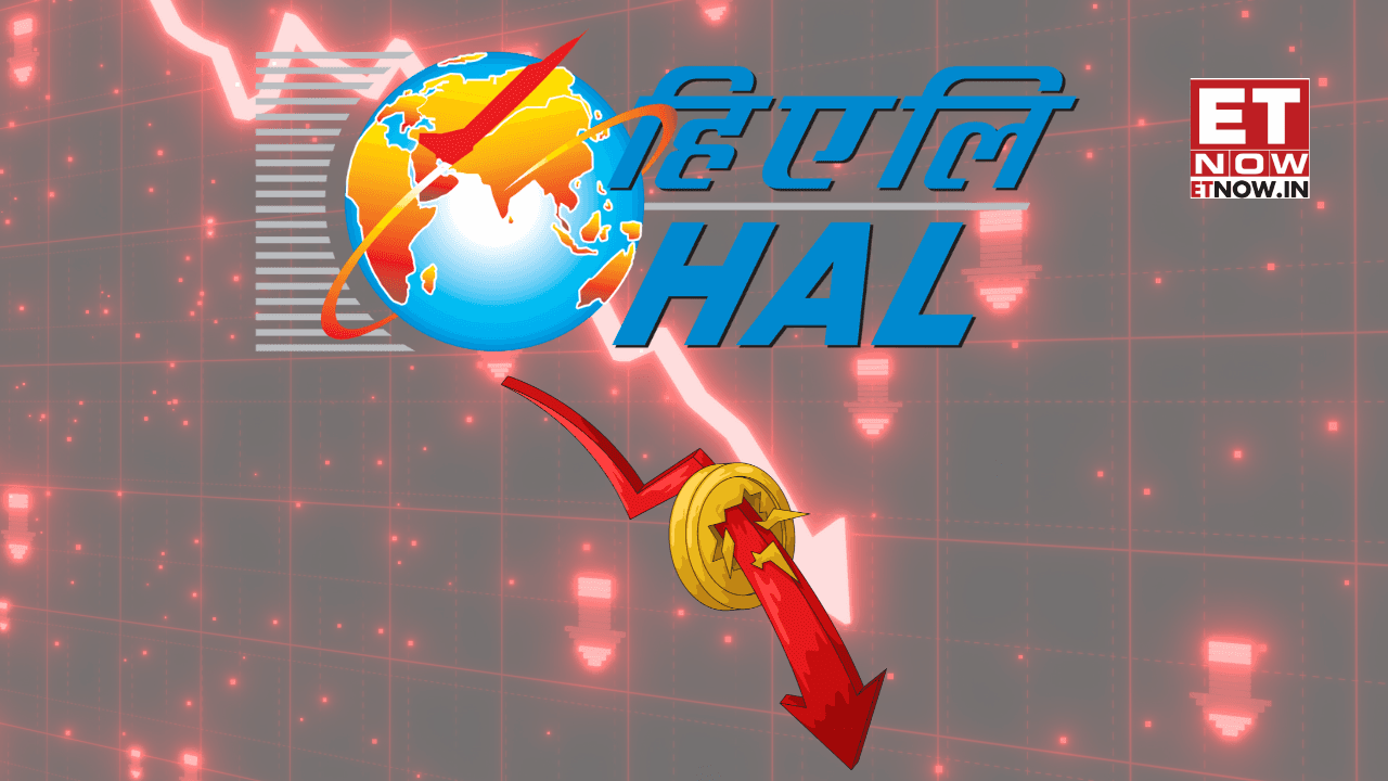 HAL Shares Price: PSU stock plunges 8% as aerospace firm misses AMCA fighter jet race